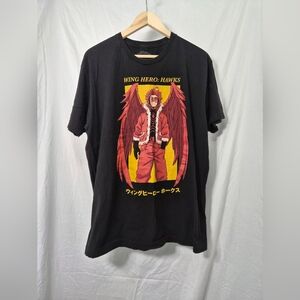 My Hero Academia Hawks Wing Hero Anime Tee XL